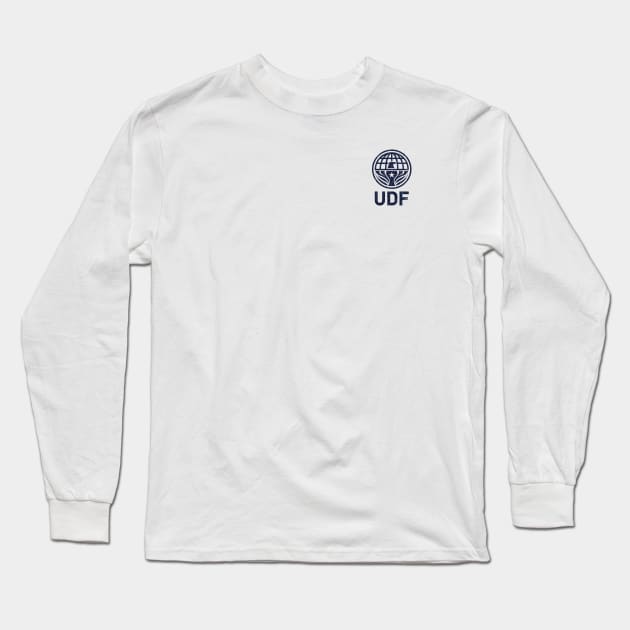 United Defense Force (Chest Pocket) Variant Long Sleeve T-Shirt by huckblade